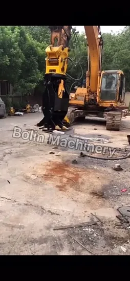Doosan Dh50 Dh55 Dh60 Dh80 Экскаватор Гидравлический захват для бревен Захват для древесины
